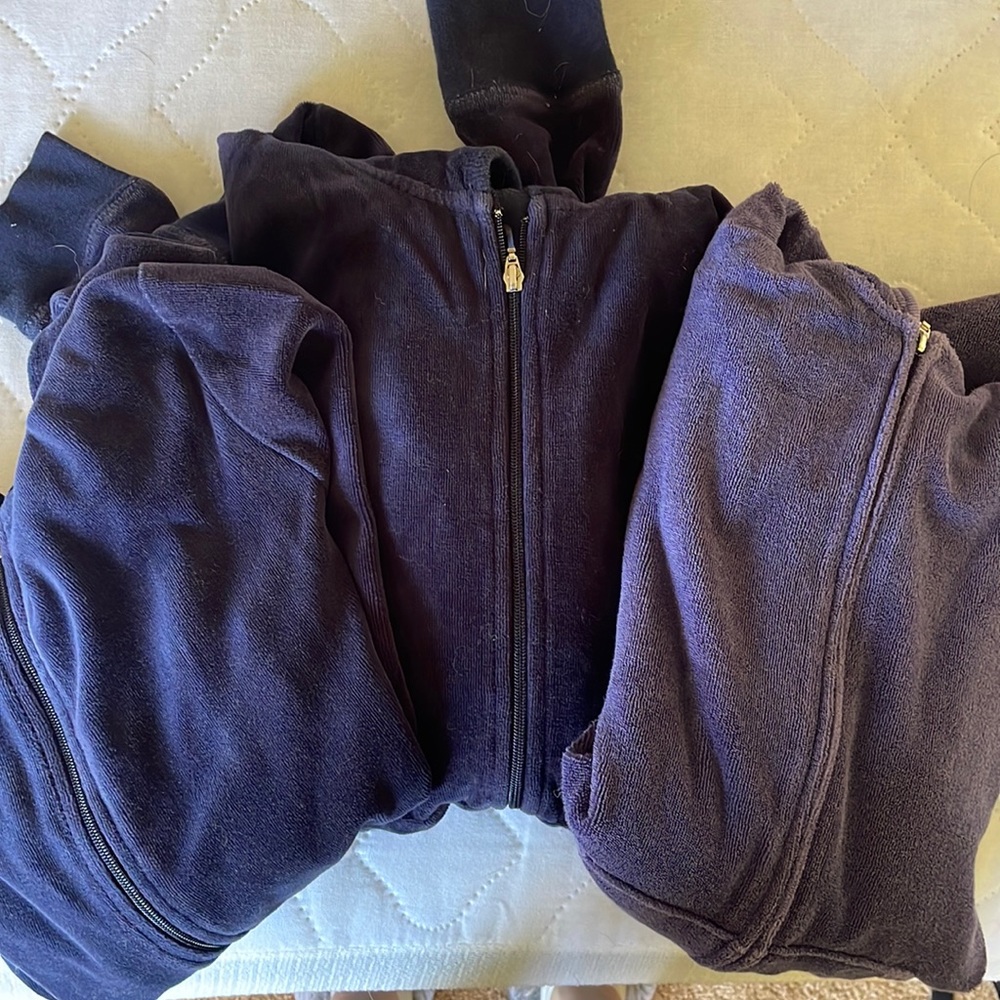 Three Juicy Couture zipups